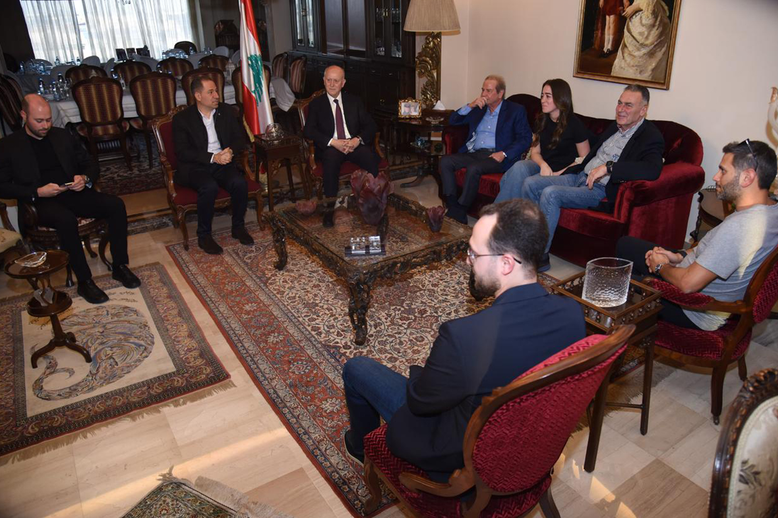 زيارة إلى طرابلس ولقاء مع الجسر وكرامي وريفي