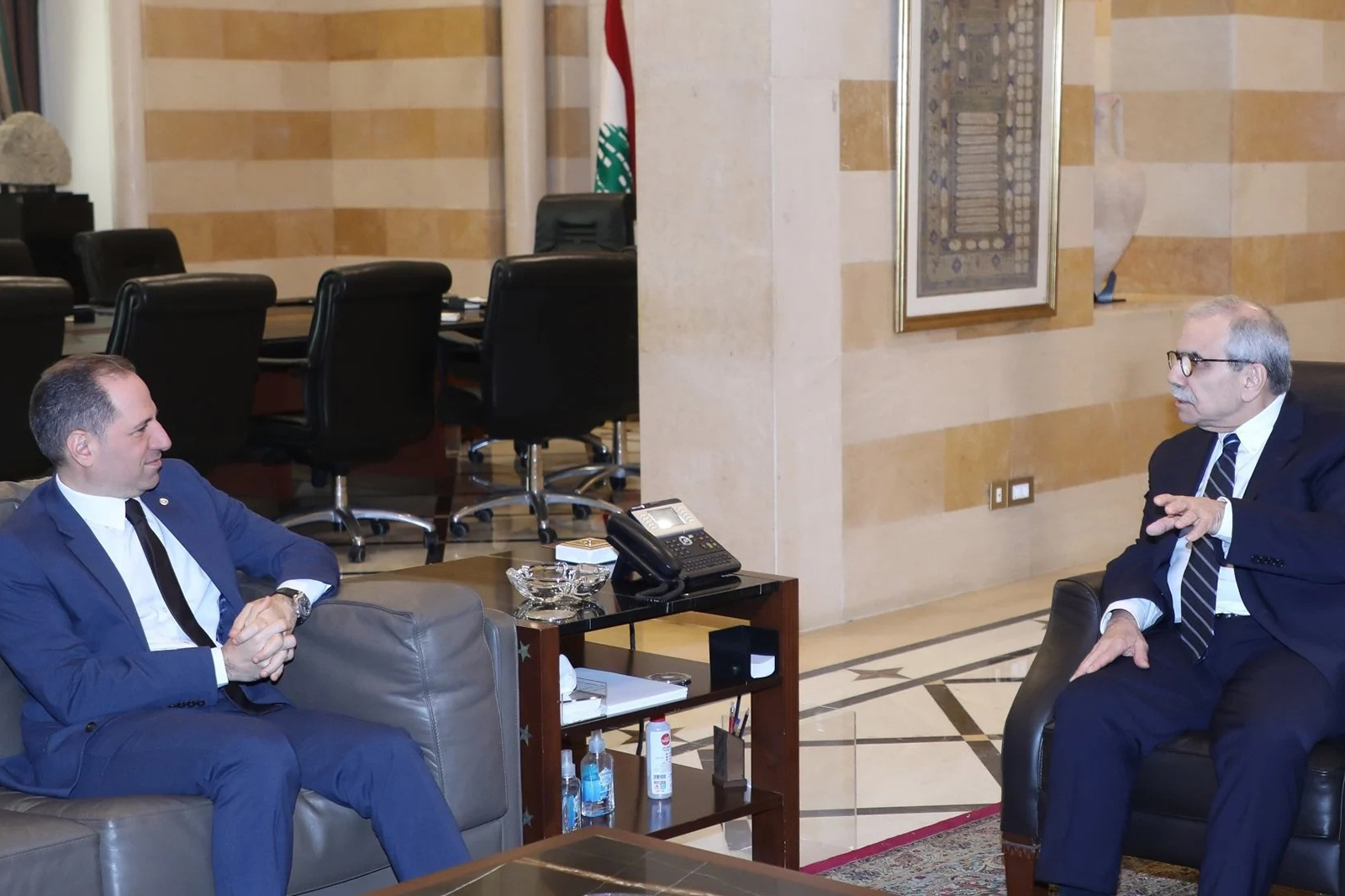 لقاء مع رئيس مجلس الوزراء الدكتور نواف سلام