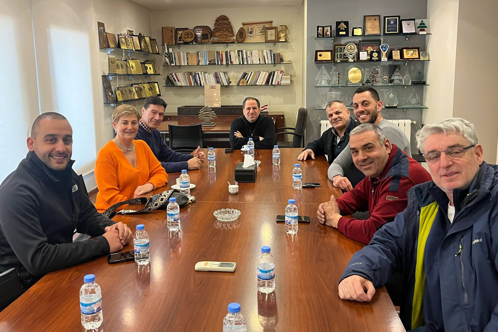 لقاء مع وفد من نادي Wheelers